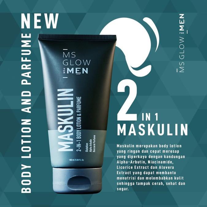[PRODUK 0Z90U] MS GLOW FOR MEN Skincare Pria Paket Perawatan Wajah Original MS GLOW GRQ