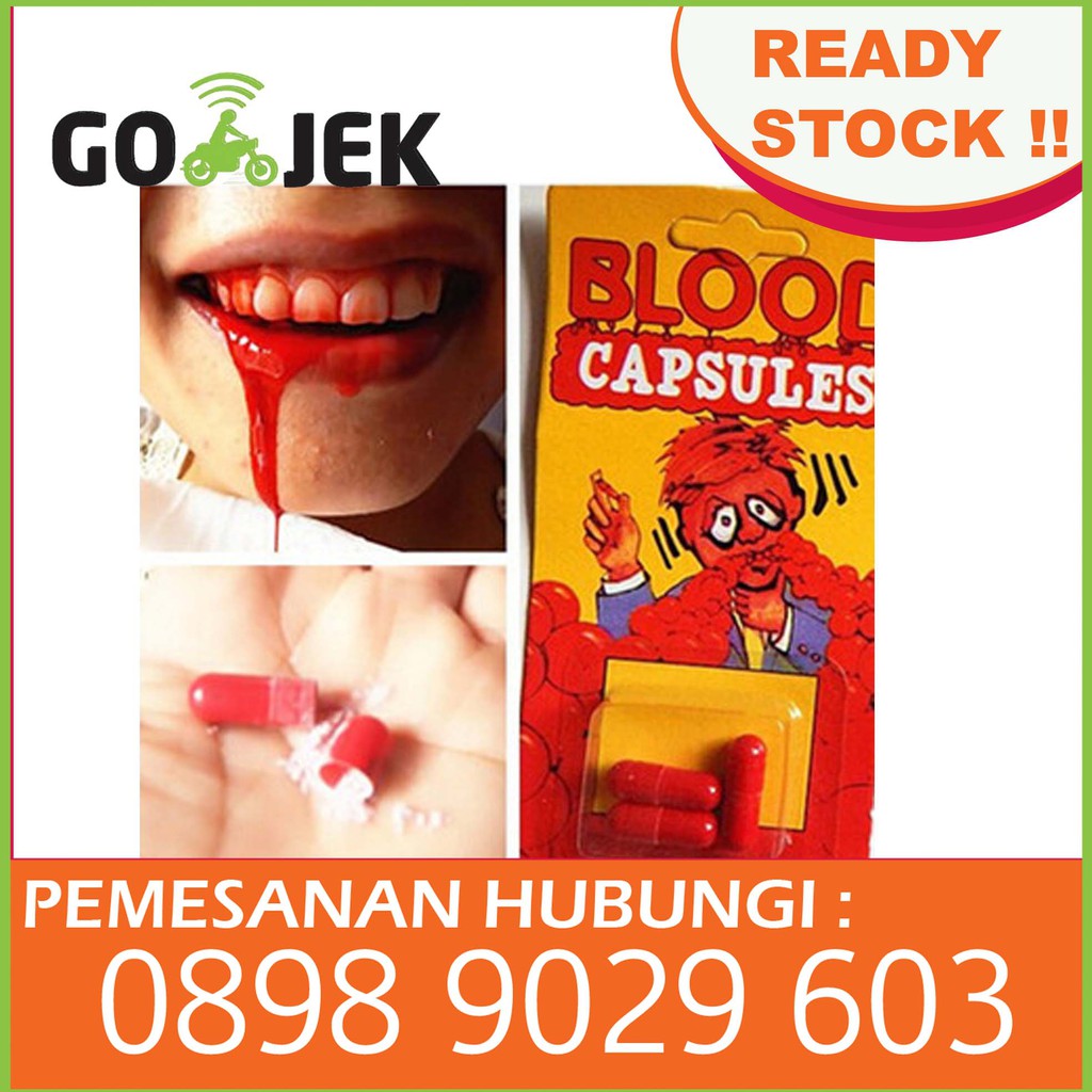 JUAL KAPSUL DARAH PRANK DARAH PALSU MAINAN BUAT DIMULUT