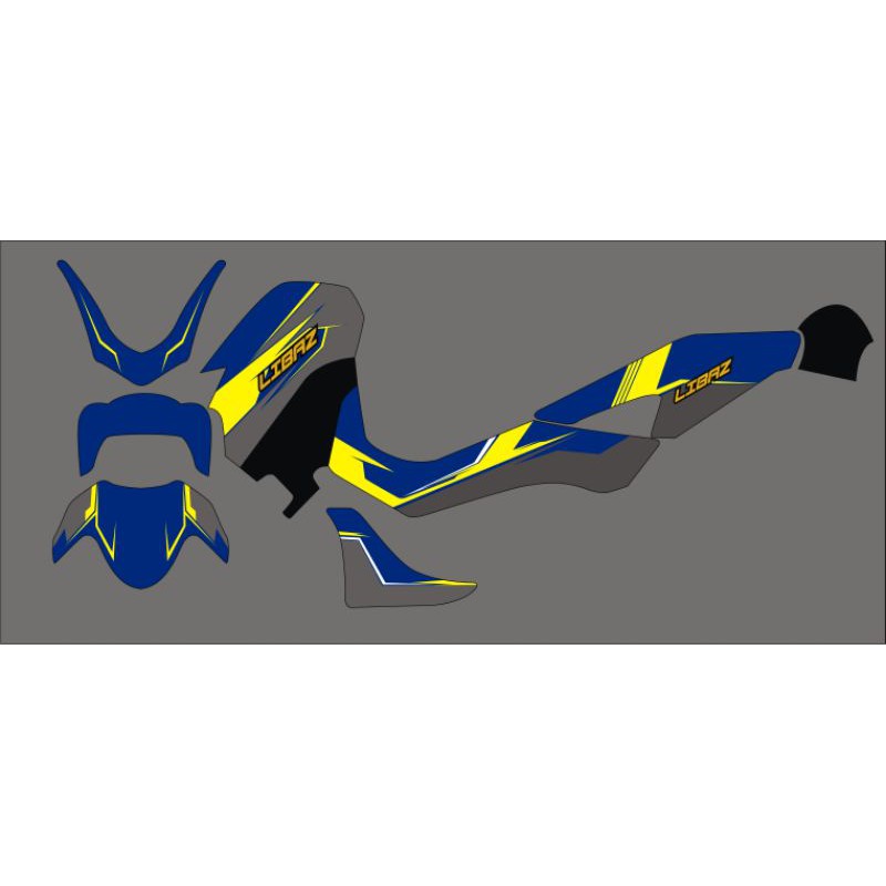 Dekal sticker decal nmax new 2020 dan klx