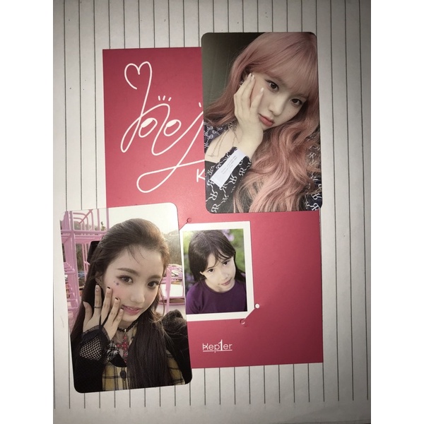KEP1ER PHOTOCARD (CHAEHYUN, YESEO & BABY CARD BAHIYYIH)