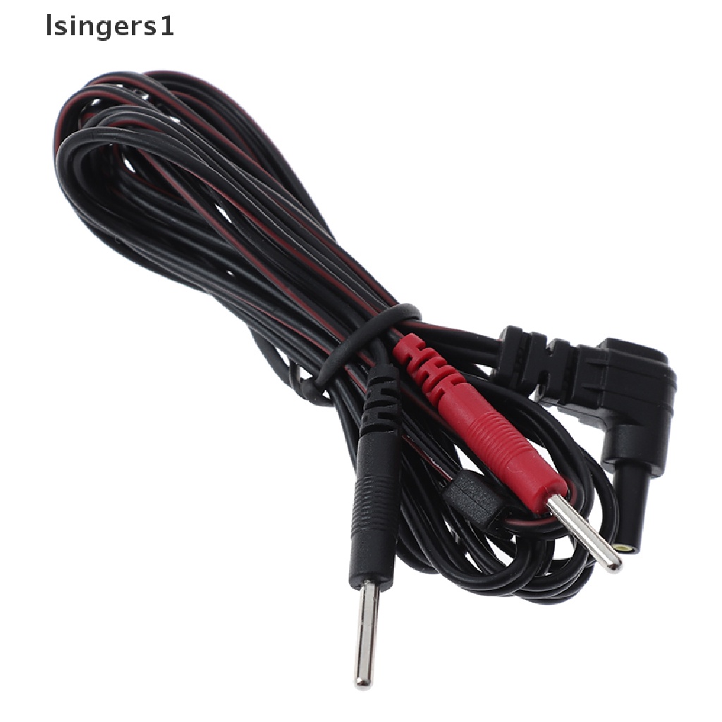 (lsingers1) Kabel Elektroda Standar Pin 2mm Untuk Pijat