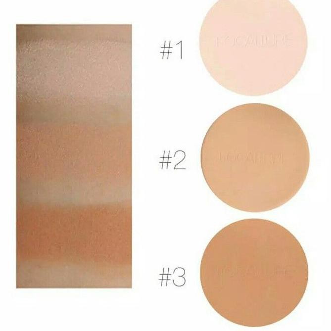 Focallure Pressed Powder Waterproof Bedak Padat Focallure Bedak Focallure Bedak  Waterproof (ART. Q3