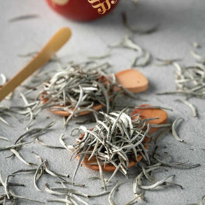 

(BISA COD) PREMIUM White Tea Silver Needle - 50g