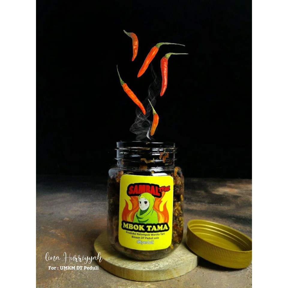 

Sambel Lombok Teri Pedas Mbok Tama
