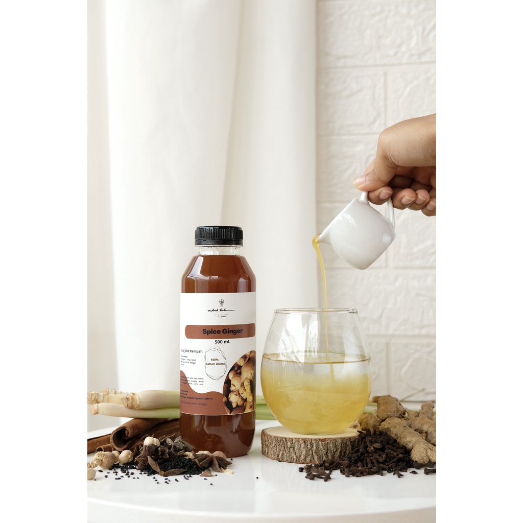 

Sirup Jahe Rempah / Spice Ginger Syrup / Sirup Mbak Tuk / Sirup Rempah