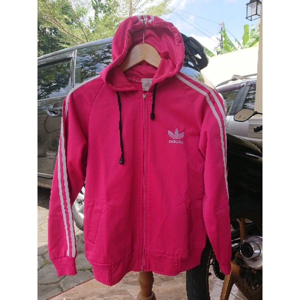 ADIDAS JAKET WANITA PINK