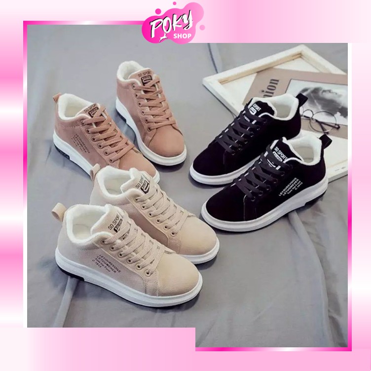 [LOKAL] POKY - SEPATU MILY - Sneaker Wanita daffawahyu morymony