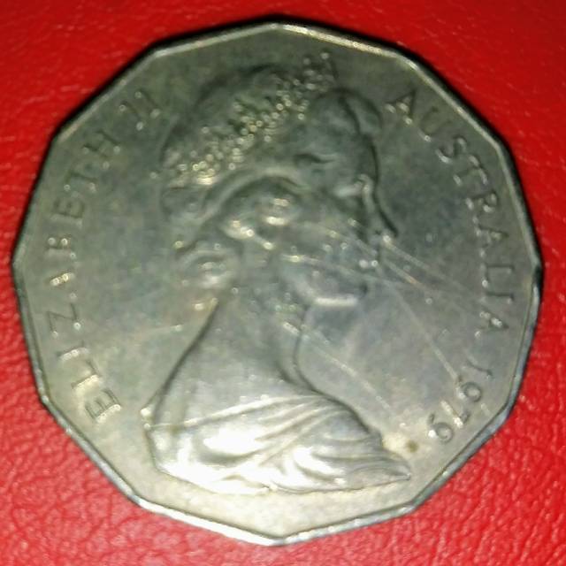1979 Koin Australia 50 cent