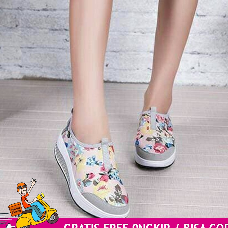 GROSIR SEPATU WANITA PEREMPUAN CEWEK OLAH RAGA KETS SNEAKER FILA KETS CASUAL SPORT MURAH