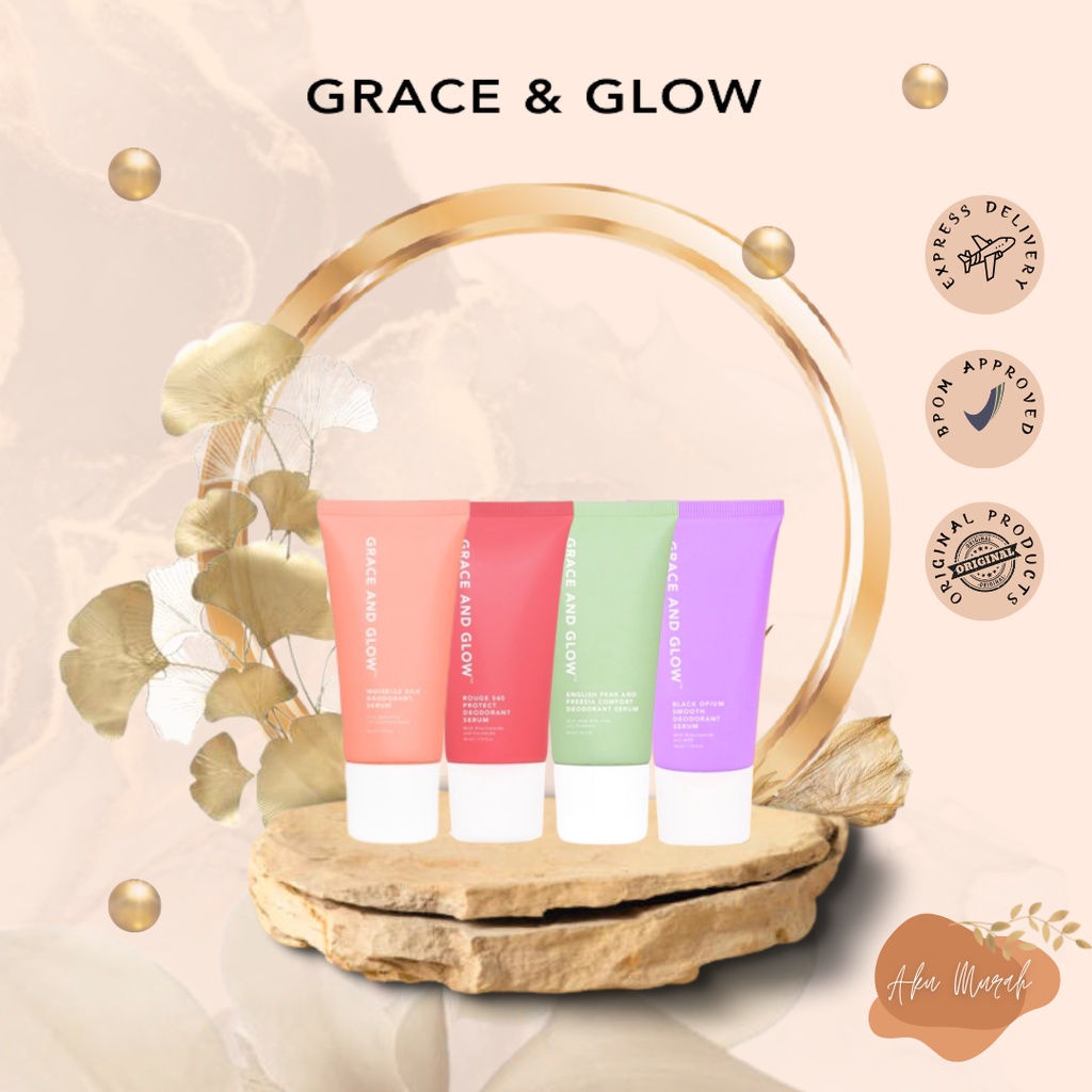 ✨ AKU MURAH ✨ GRACE AND GLOW DEODORANT 50ml SERIES