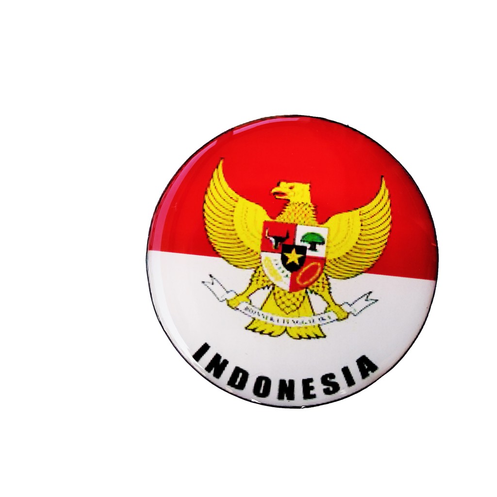 Jual Stiker Timbul Emblem Bendera Garuda Indonesia Bendera Merah Putih