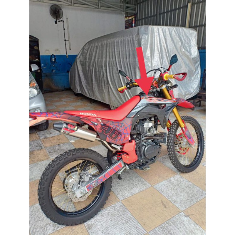 cover tangki honda CRF 150 sayap depan trail crf bodi body tangki honda crf 150L 1 set kanan kiri