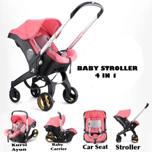 Infant Stroller With Car Seat 