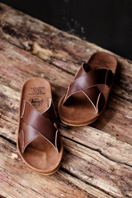 SANDAL KULIT PRIA CEVANY XMIN BLACK BROWN TAN KULIT SAPI ASLI ORIGINAL HANDMADE