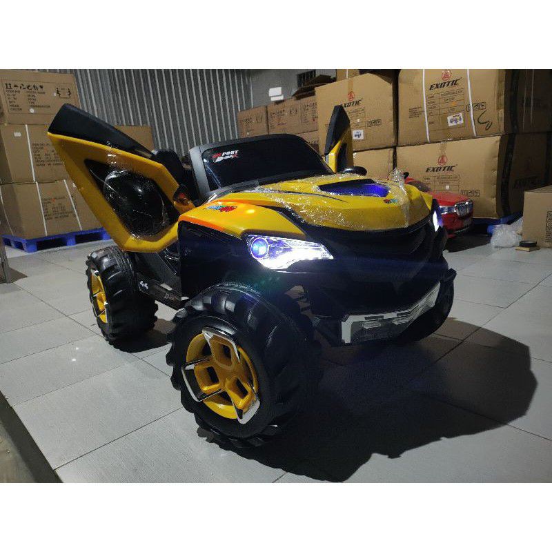 MOBIL AKI ANAK MORKIDZ JEEP 6678 AKI 12VOLT~MAINAN MOBIL AKI ANAK