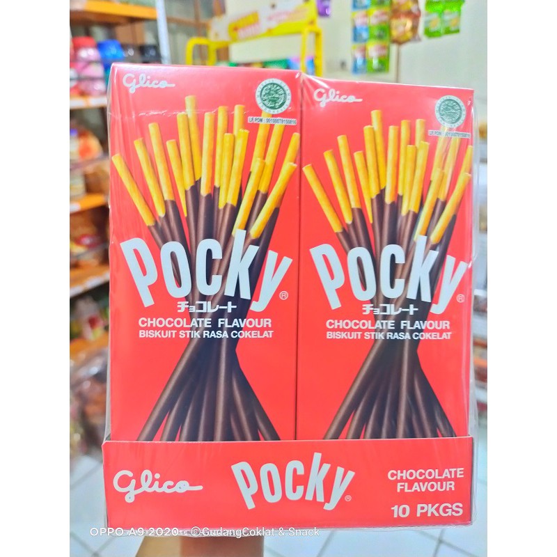 

BISKUIT POCKY COKLAT isi 10 PACK