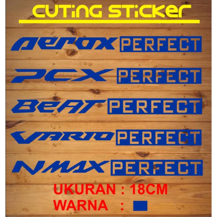 stiker cutting motor variasi beat,nmax,pcx,aerox,nmax perfect