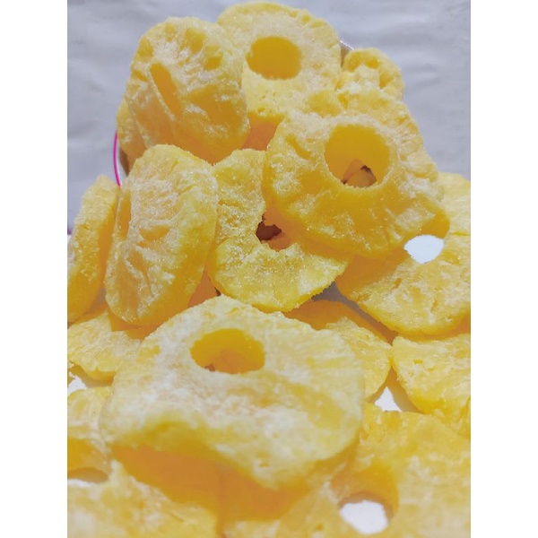 

Manisan Nans Kering Dried Pineapple 500gram