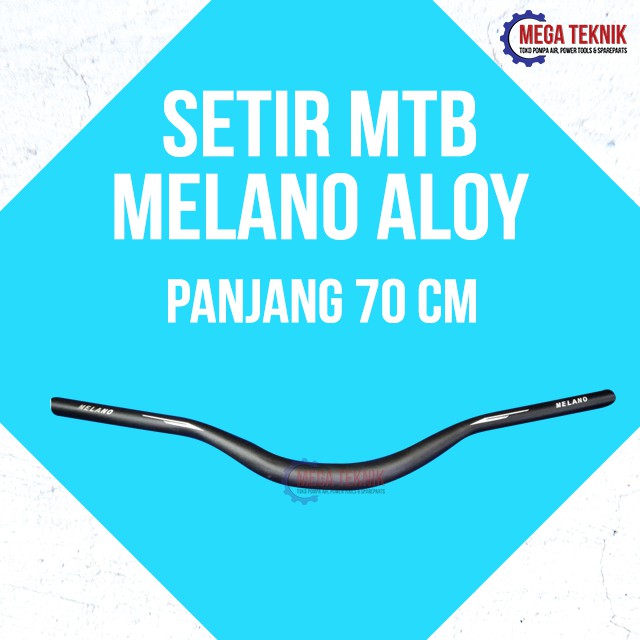 Stang Setang Setir Handlebar Oversize Sepeda MTB Aloy Panjang Melano