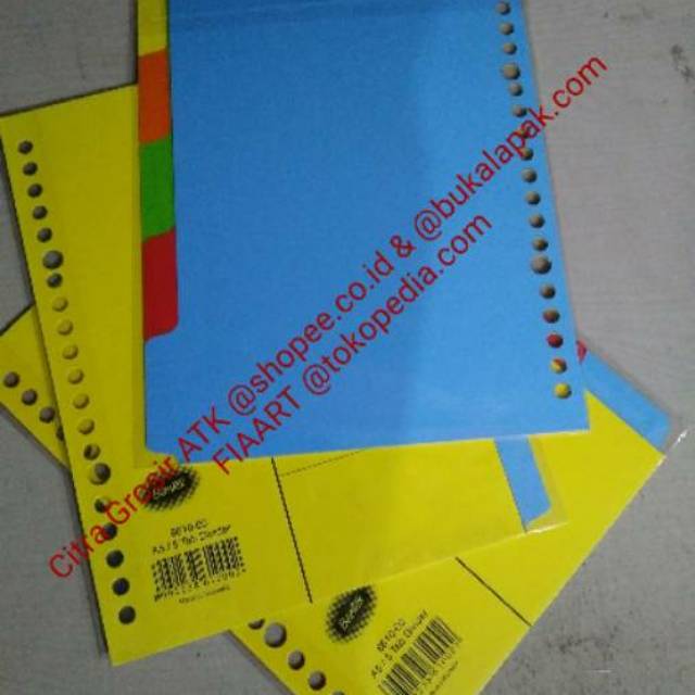 

Pembatas Binder Bantex