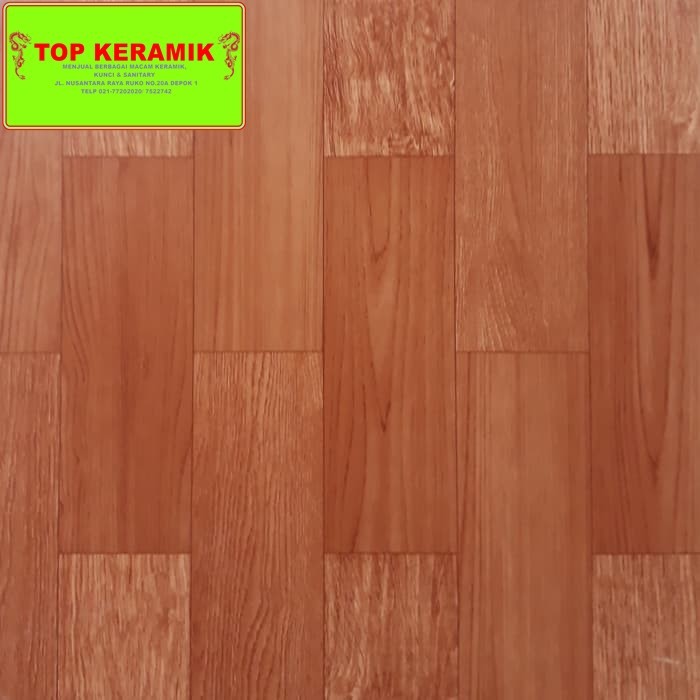 Keramik Lantai Jts 40x40 Mahakam Wood Brown Kw 1