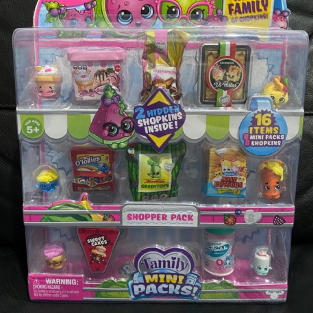 Shopkins Family Mini Packs Shopper Pack