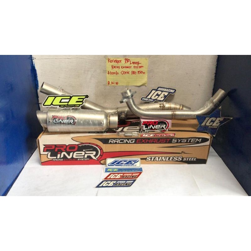 KNALPOT PROLINER HONDA SONIC 150R PRO (150CC)