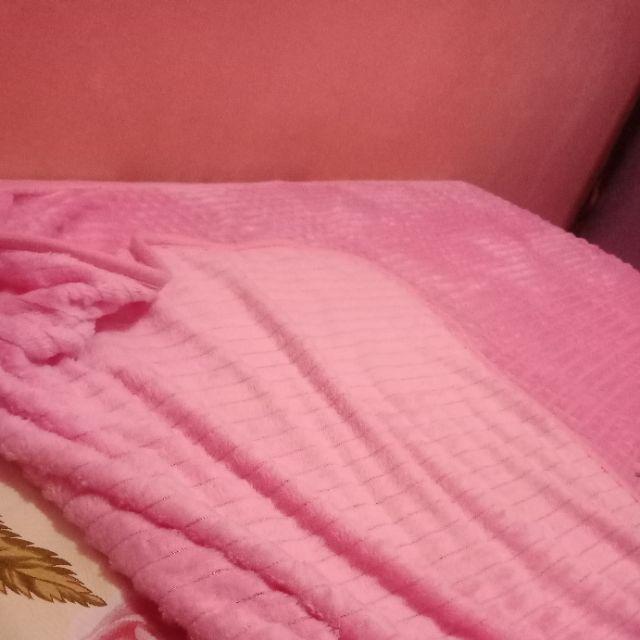 Selimut Bulu Polos Vallery Quincy Halus Lembut Panjang Ukuran 160x200 Dewasa Murah - Ijn Plaza