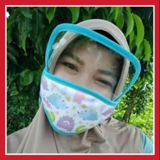Masker DEWASA Non Medis BerMotif Mika Pelindung Mata Masker DEWASA Non Medis BerMotif Mika Pelindung Mata