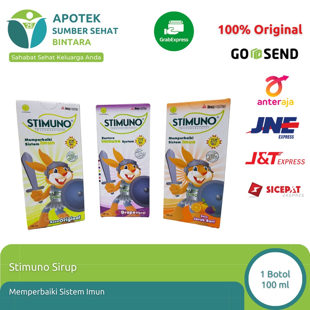 Stimuno Sirup Meningkatkan Imun Anak 100 ml