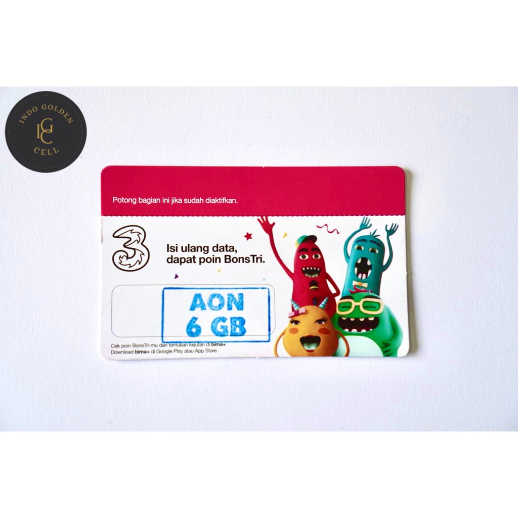 PAKETAN DATA INTERNET VOUCHER THREE