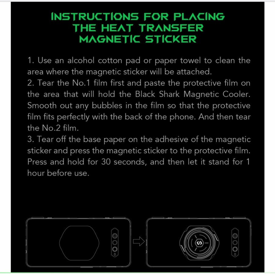 Black Shark Magnetic Cooler Phone Gaming Funcooler Handphone