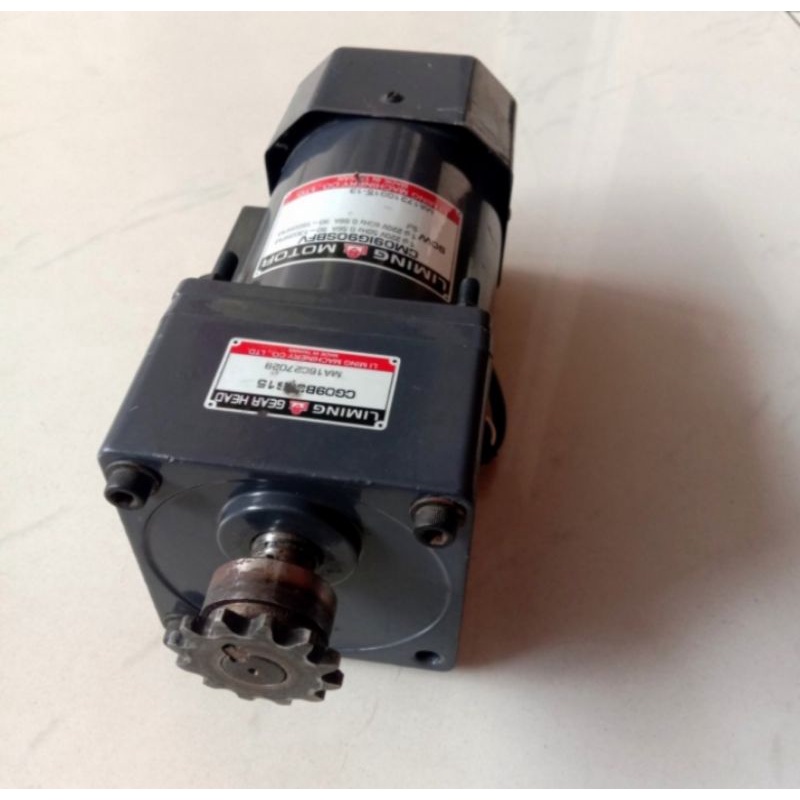 Jual AC Motor Gearbox 220V 90W Ratio 19 Liming Motor Gear Head