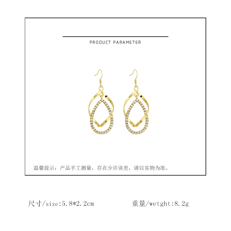 Anting S925 Silver Gaya Korea Untuk Musim Panas