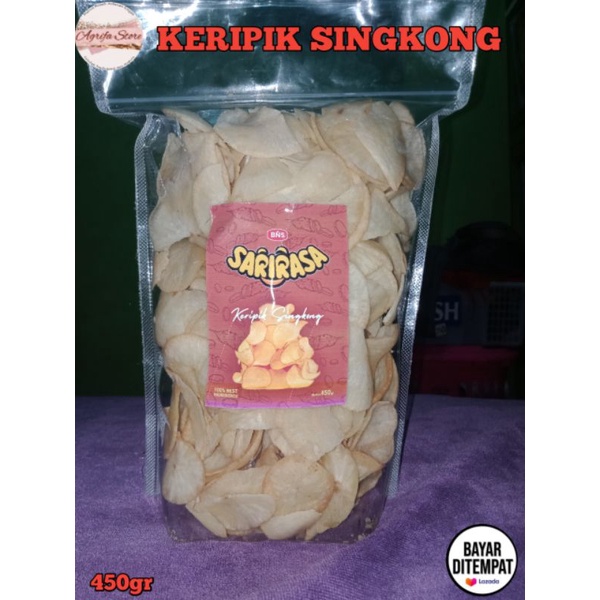

Keripik Singkong Asin Original 1kg