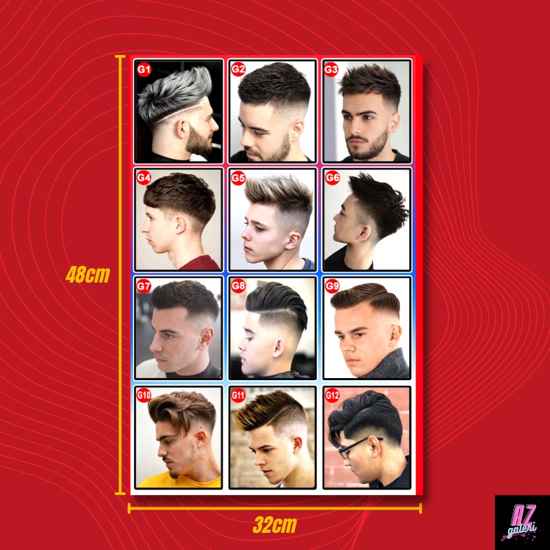 Poster Pangkas Rambut Poster Pangkas Rambut Pria Poster Barbershop Poster Pangkas Rambut Terbaru Pos