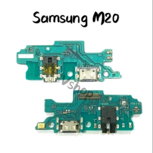 Konektor Cas Samsung M20/Papan Konektor Carger Cas Samsung M20 M205