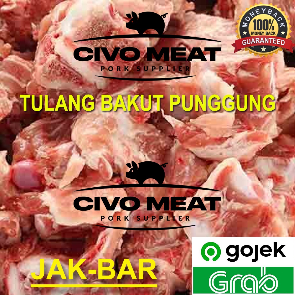 

Iga Babi Bagian Tulang Belakang - Bakut Tulang Punggung Potong Sop 1kg