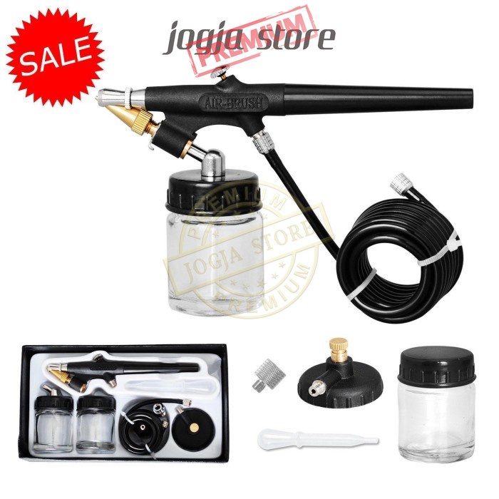 Mini Airbrush Paint Spray Gun Sandblaster Kit Spray Gun Air Brush