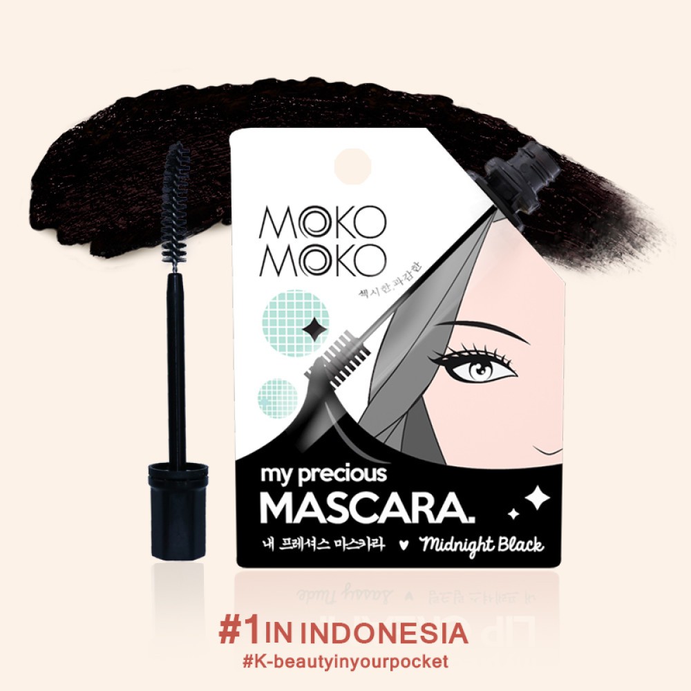 Moko Moko My Precious Mascara Midnight Black 2.5ml