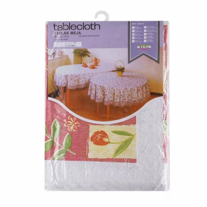Taplak Meja Makan - Taplak Meja Makan Waterproof Pvc