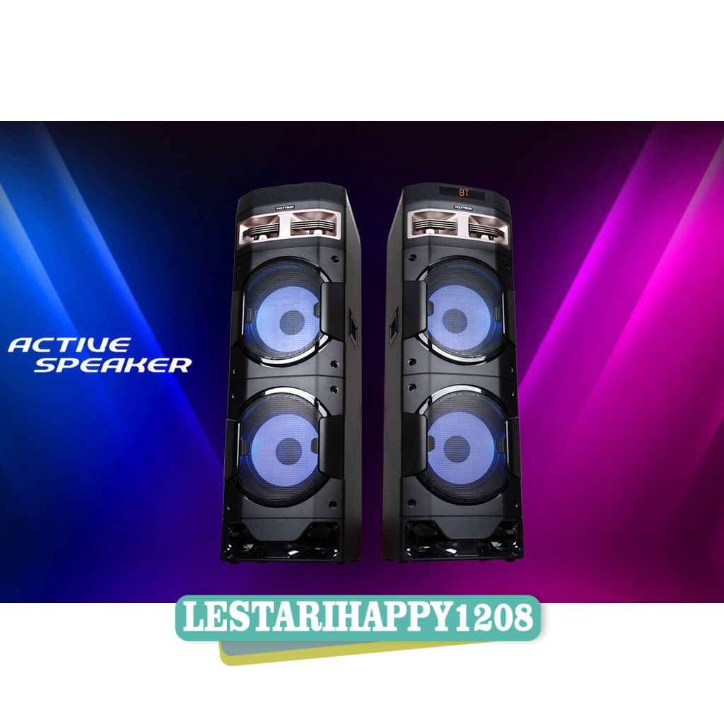 SPEAKER AUDIO POLYTRON PAS10D22 USB BLUETOOTH Radio FM