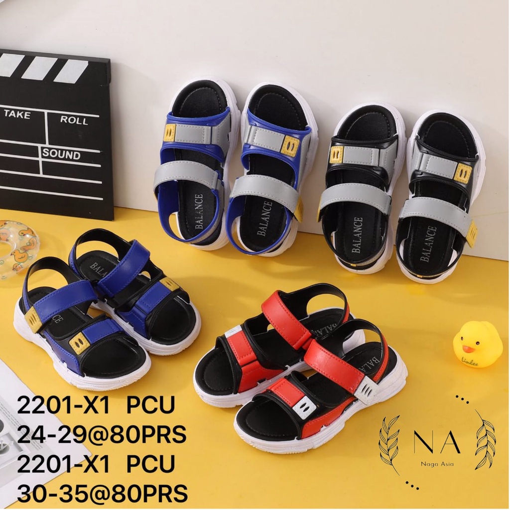 Sandal Gunung Anak laki-laki Karet Import H.Y.S 2201-X1 24-35