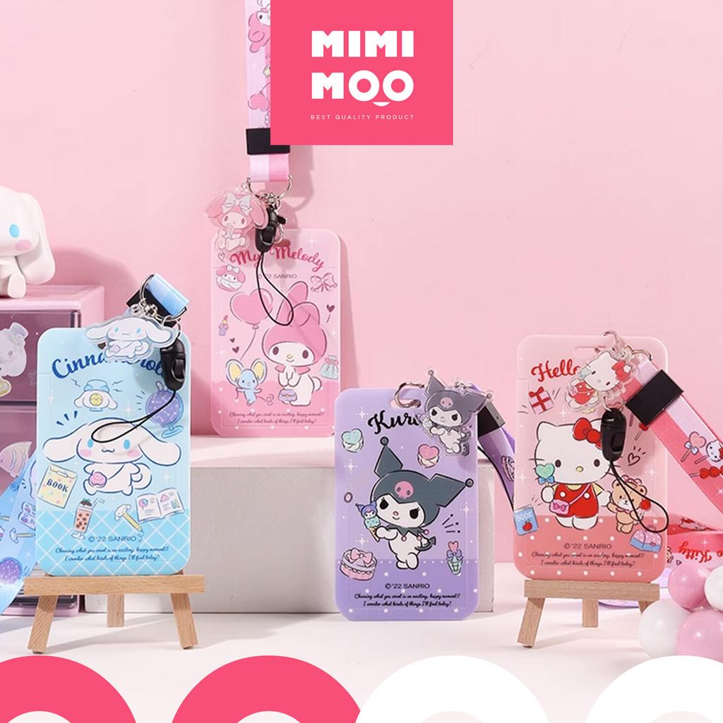 

Nametag Holder Lanyard Karakter Lucu Hello Kitty My Melody Kuromi