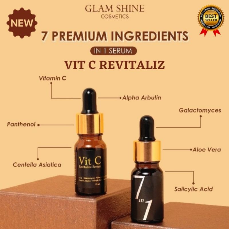 Glamshine Vit C Serum Revitaliz shine-2