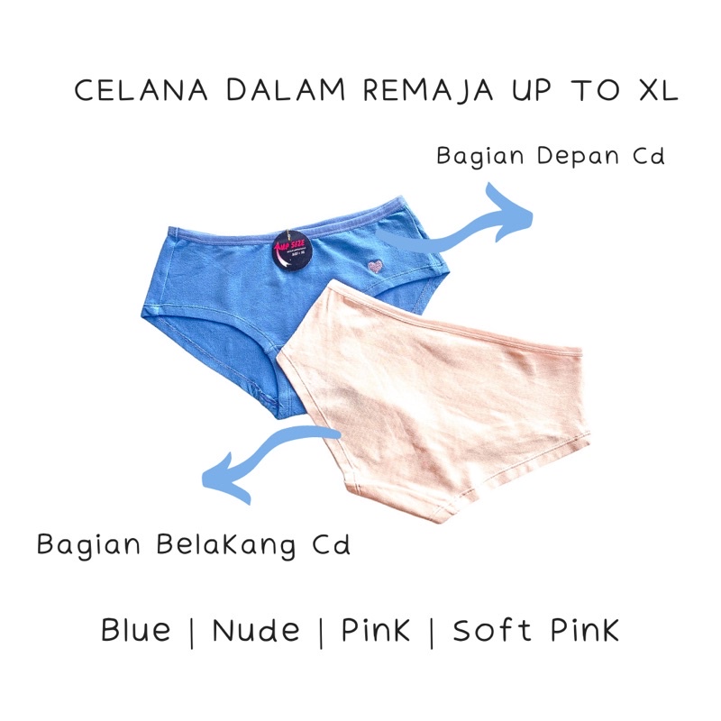 Cd Celana Dalam Anak Perempuan Cewek Remaja SMP SMA Kancut Celana Dalam Wanita Dewasa Murah M L XL