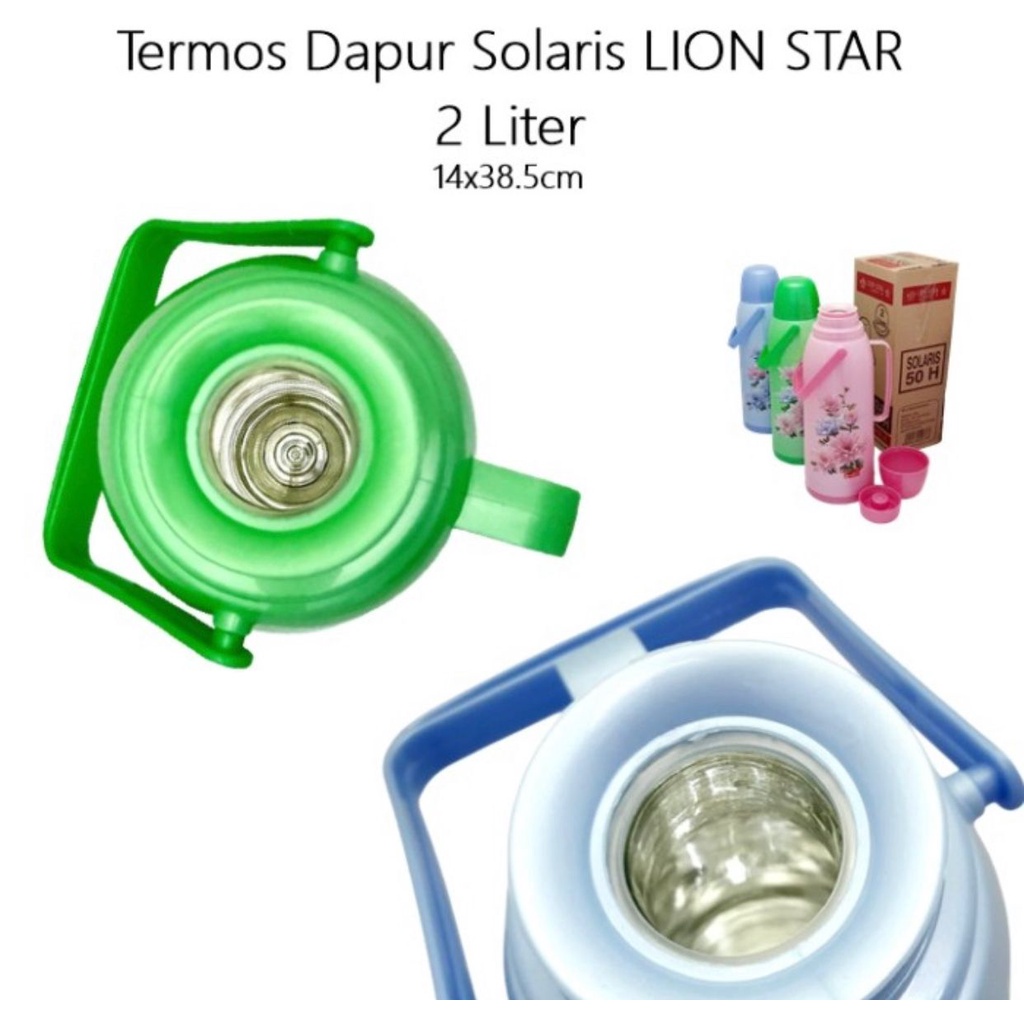 [DEASTORE] TERMOS AIR PANAS 2 LITER LION STAR SOLARIS 50H - FREE PACKING BUBBLE WRAP