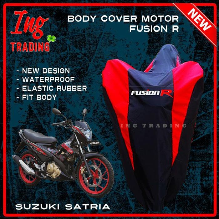 Body Cover Motor Suzuki Satria FU / Sarung Motor Satria