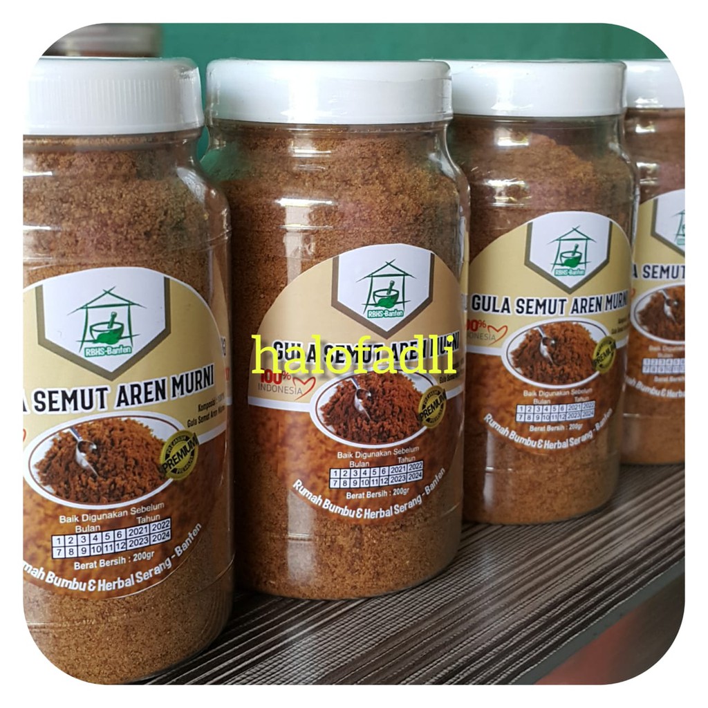 

Gula Semut Aren Premium 200 gram
