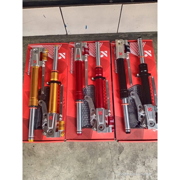 SHOCK DEPAN USD UPSIDE DOWN AEROX OLD AEROX NEW ASLI ORIGINAL KTC KYTACO